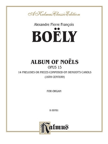Album of Noels op.15 for organ