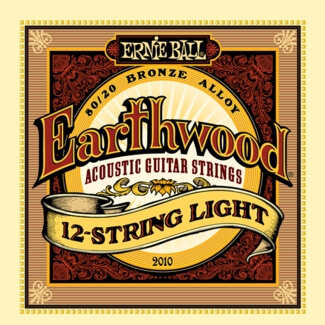 Saitensatz Ernie Ball EB2010 Earthwood 12-String Light