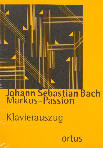 Markuspassion für Soli, gem Chor und Orchester