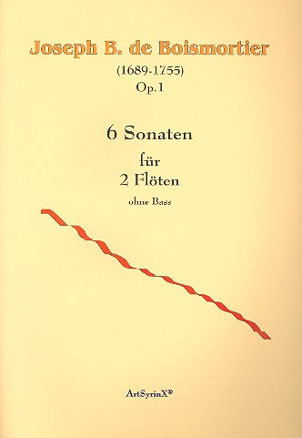 6 Sonaten op.1 für 2 Flöten
