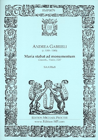 Maria stabat ad monumentum for 6 voices a cappella