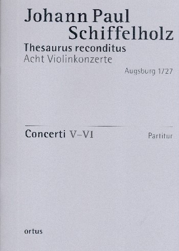 8 Violinkonzerte Heft 3 op.1 (Konzerte 5-6) für Streicher und Orgel