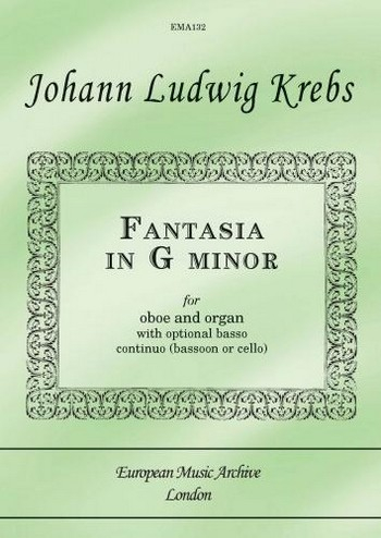 Fantasia in g Minor for oboe and organ (piano) (bassoon/cello ad lib)
