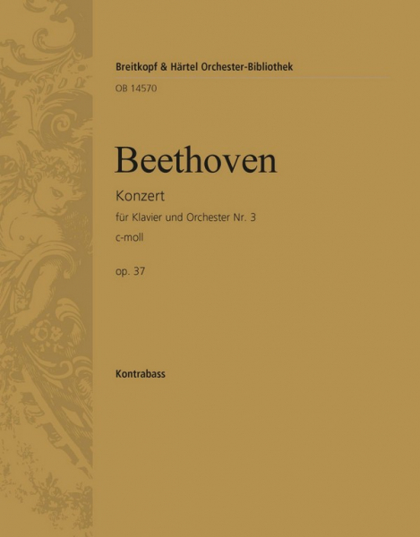 Konzert c-Moll Nr.3 op.37 für Klavier und orchester