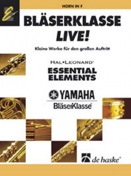 Spielband für Horn in F Bläserklasse Live