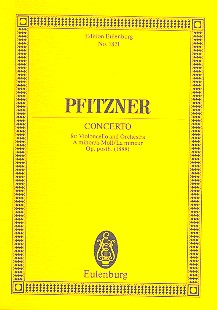 Studienpartitur Konzert a-moll OP post. 1888 - Antiquariat