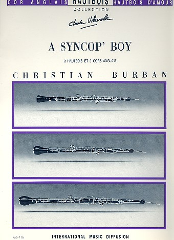 A Syncop&#039; Boy pour 3 hautbois et 2 cors anglais