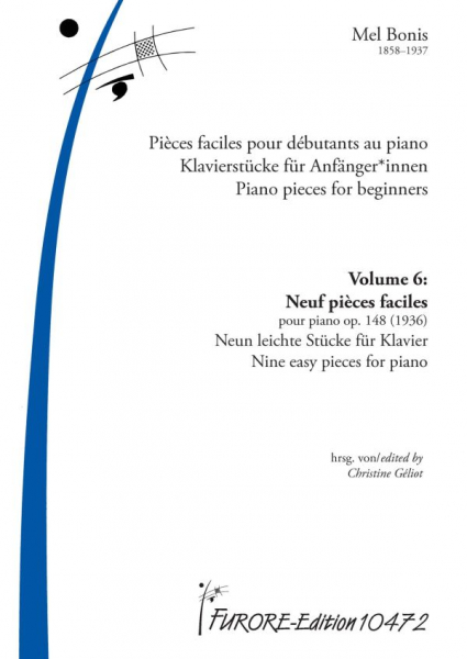 Klavierstücke Band 6 - 9 Pièces faciles op.148 (1936) für Klavier