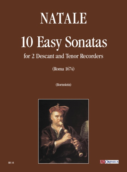 10 easy Sonatas for 2 descant and tenor recorder