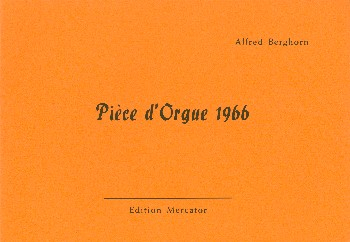 Pièce d&#039;orgue 1966