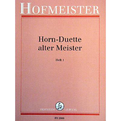 Horn-Duette alter Meister 1