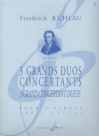 Grand duo concertant op.87,2 pour 2 flûtes