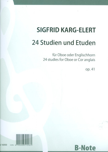 24 Studien und Etüden op.41 für Oboe