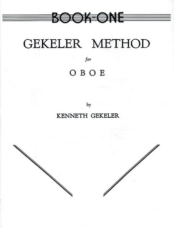 Gekeler method vol.1 for oboe