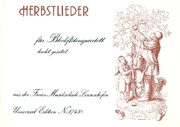 Herbstlieder für Blockflötenquartett
