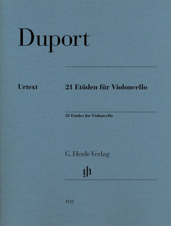 G. Henle Verlag Etüden Für Cello 21 Etüden