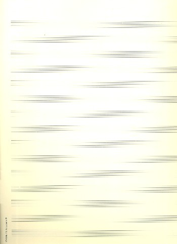 Notenpapier Bach-Format hoch 16 Systeme 24x32,5 cm (5 Bögen)
