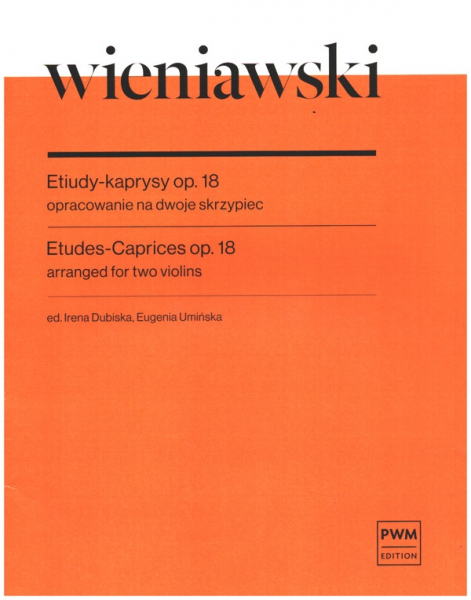 Etudes-Caprices op.18 for 2 violins