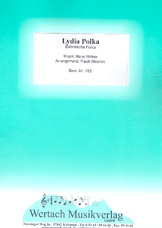 Lydia Polka: Böhmische Polka für Blasorchester