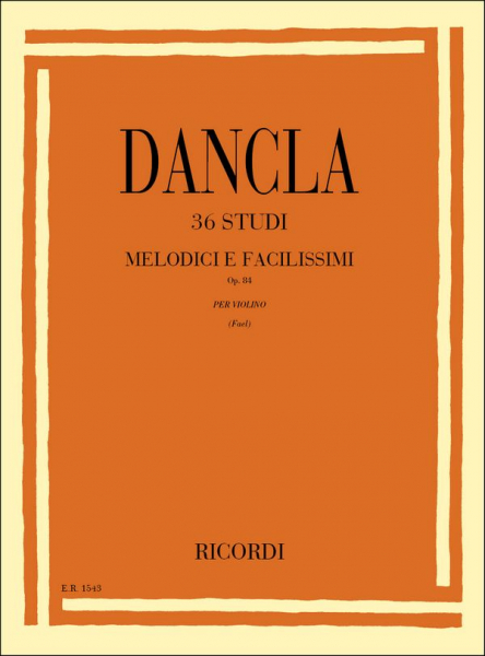 36 Studien op.84 für Violine