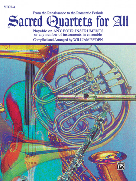 Sacred quartets for all for 4 violas