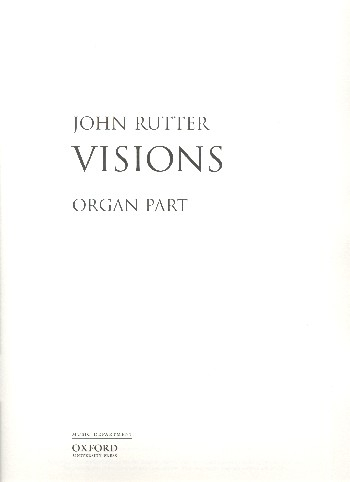 Visions for upper-voice chorus, violin, harp and strings (organ)