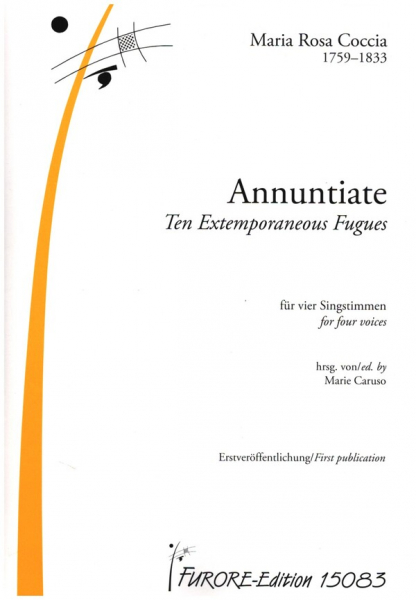 Annuntiate - Ten Extemporaneous Fugues für 4 Singstimmen