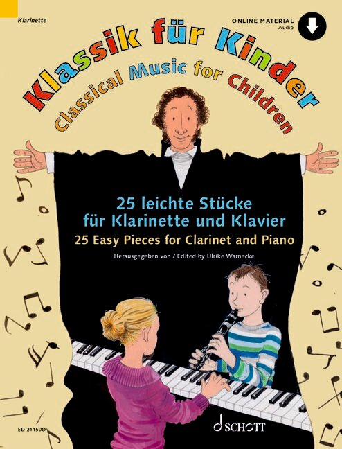 Schott Music Gmbh & Co.kg Spielbuch Für Klarinette Klassik Für Kinder - Klarinette