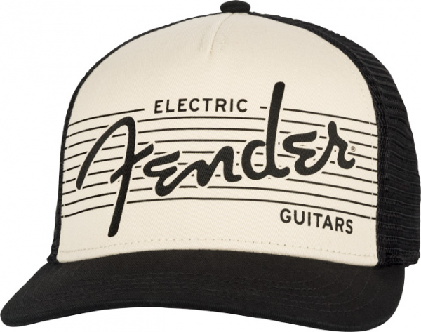Mütze Fender Electric Guitar Hat BLK/CREAM