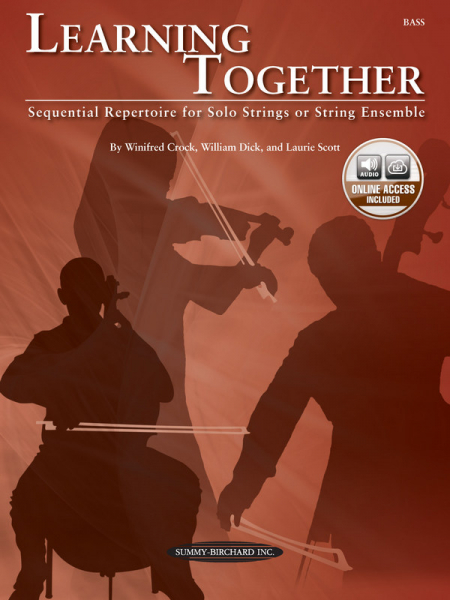 Learning together (+CD) for solo strings or string ensemble