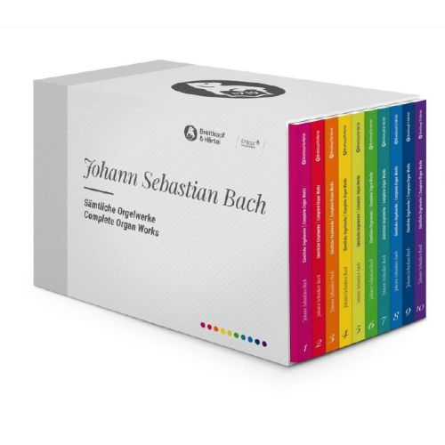 Breitkopf & Härtel Kg Sammlung Sämtliche Orgelwerke In 10 Bänden Band 1-10