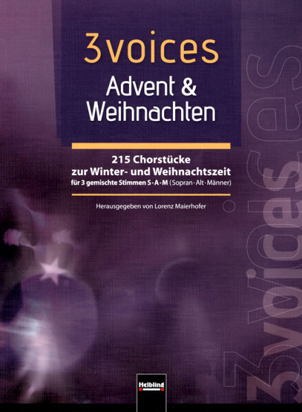 Chorbuch 3 Voices - Advent &amp; Weihnachten