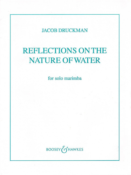 Reflections on the Nature of Water for marimba solo