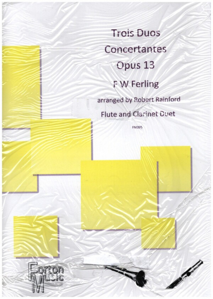 3 Duos Concertantes op.13 for flute and clarinet