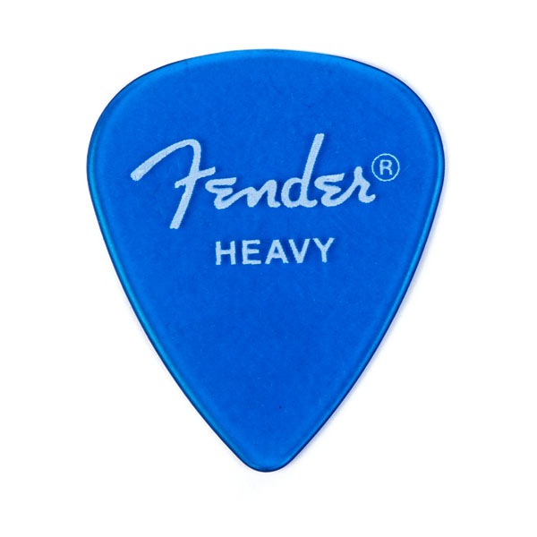 Plektrenpack Fender California LP Blue Heavy