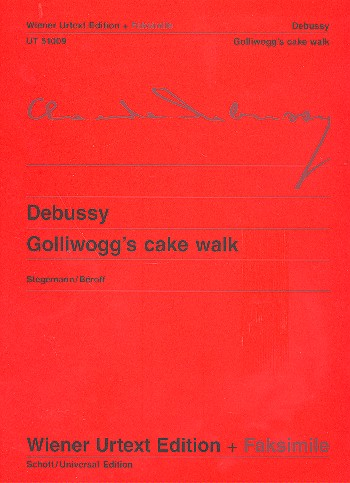 Spielstück für Klavier Golliwogg's cake walk