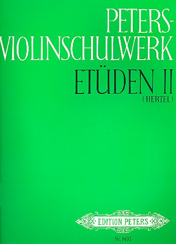 Etüden Band 2 für Violine solo