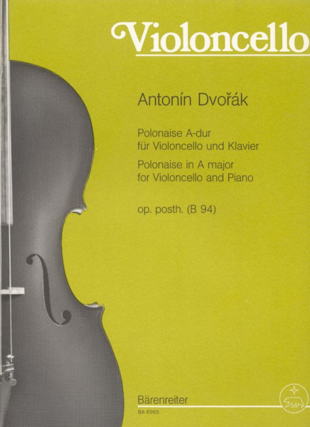 Polonaise A-Dur oppost. (b94) für Violoncello und Klavier
