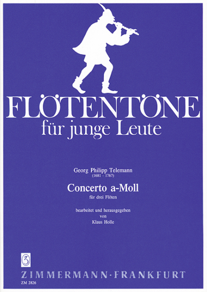 Concerto a-Moll für 3 Flöten