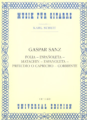 Instruccion de musica sobre la guitarra espanola, 1674