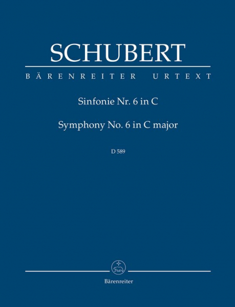 Sinfonie C-Dur Nr.6 D589 für Orchester
