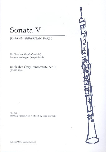 Sonate Nr.5 für Oboe und Orgel (Cembalo), nach der Orgeltriosonate