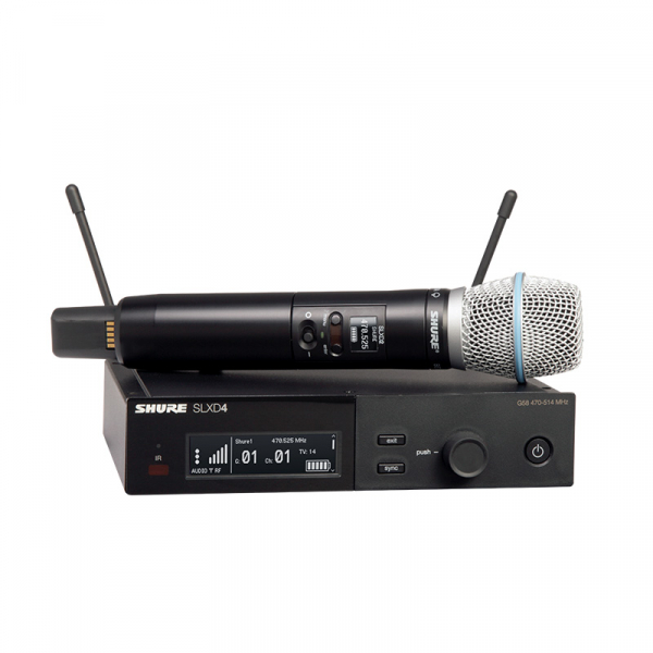 Wireless Mikrofonsystem Shure SLXD24/Beta87A G59