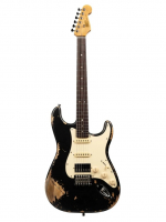 Vorschau: E- Gitarre Vorschau: E- Gitarre Henry's Snake ST-1 Relic - Mamba-Black RETOURE