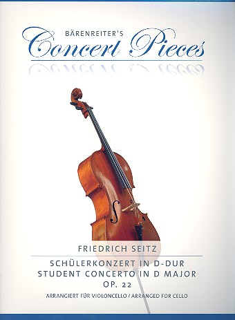 Solospielbuch für Cello Schülerkonzert G-Dur op. 22