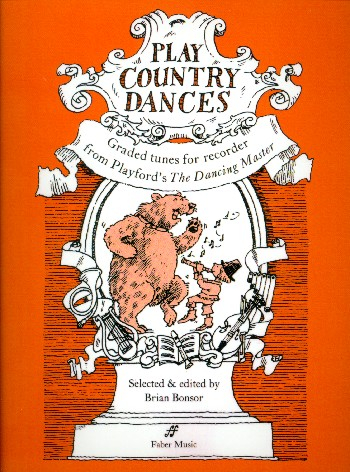 Play Country Dances Graded Tunes for recorder from Playford&#039;s