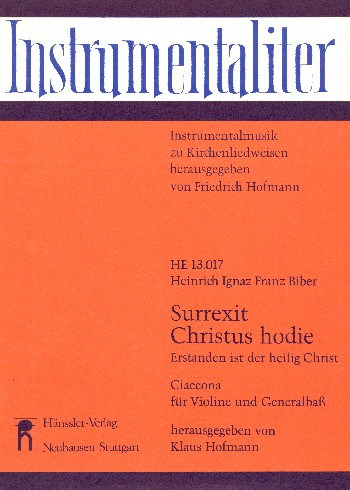 Surrexit Christus hodie Ciaccona für Violine und Klavier