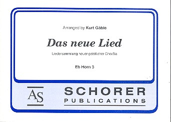 Das neue Lied für Blasorchester
