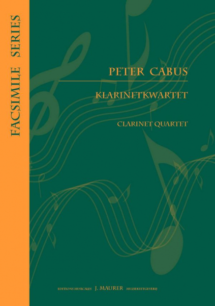 Quatuor pour clarinettes partition et parties