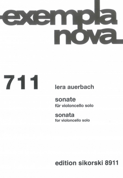 Sonate für Violoncello solo